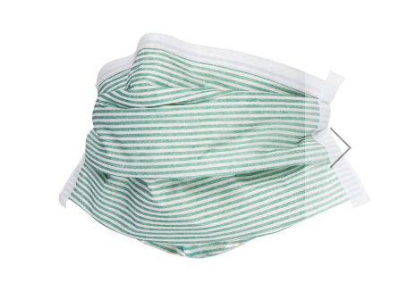 Green Stripe N95 Mask